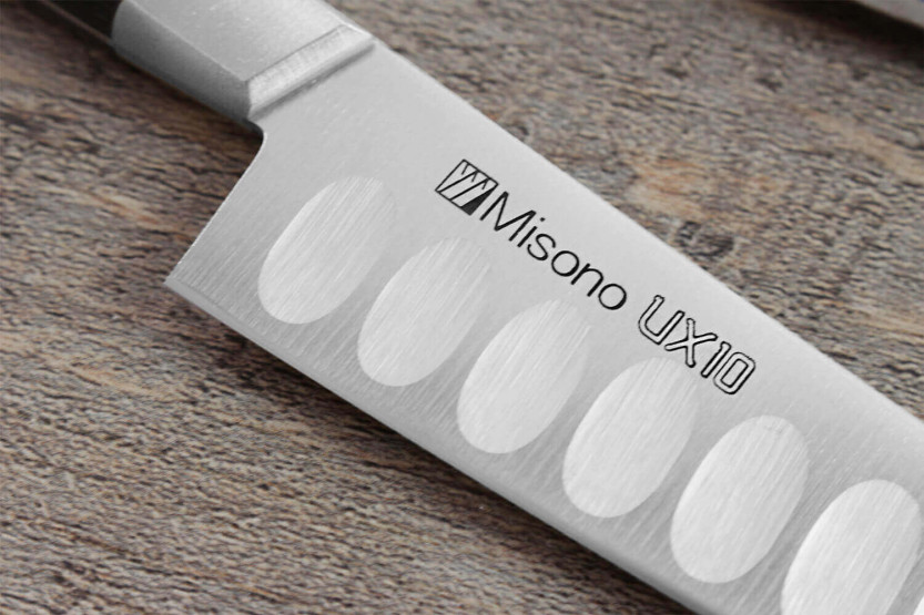 Misono UX10 Japans universeel mes met granton lemmet 12cm
