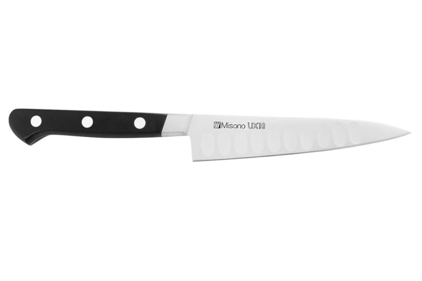 Faca universal japonesa Misono UX10 13cm com convinhas