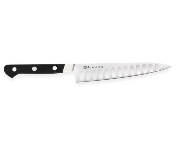Misono UX10 japansk universalkniv med granton-egg, 15 cm