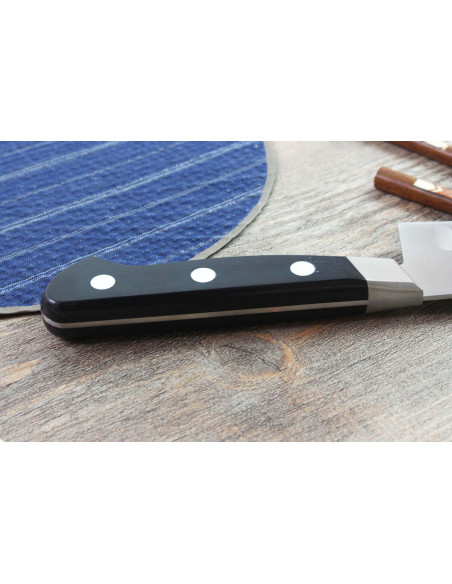 Misono UX10 Japans koksmes met granton snede 21cm