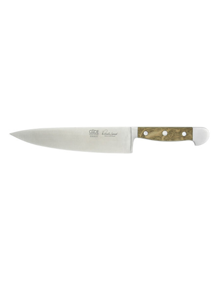 Set med 3 smidda knivar Güde Alpha Oak