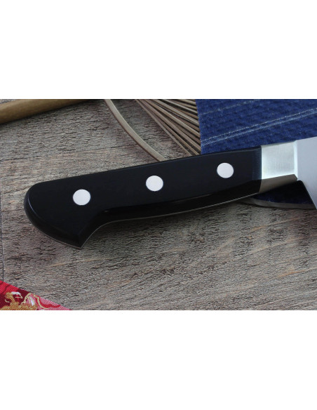Misono Japanisches Kochmesser mit mit Kullen UX10 24cm