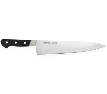 Misono UX10 27cm Kokki ' s veitsi, jossa on granton-reuna