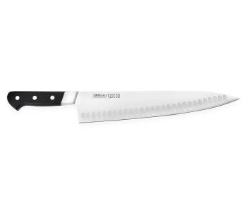 Cuchillo japonés de chef Misono UX10, con borde granton, 30cm