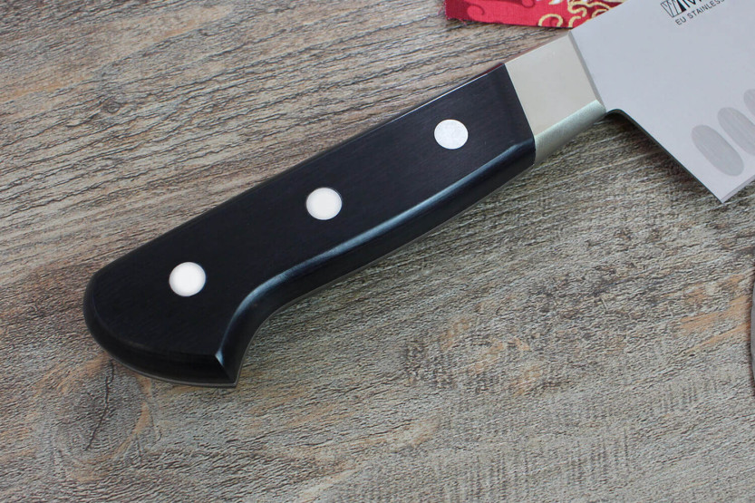 Faca de chefe japonesa Misono UX10, em com convinhas, 30 cm