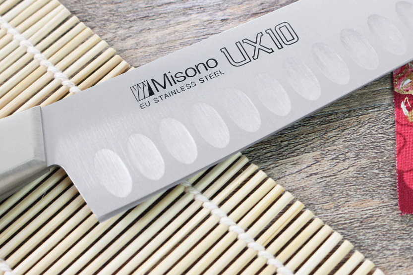 com convinhas japonês sujihiki Misono UX10 27cm