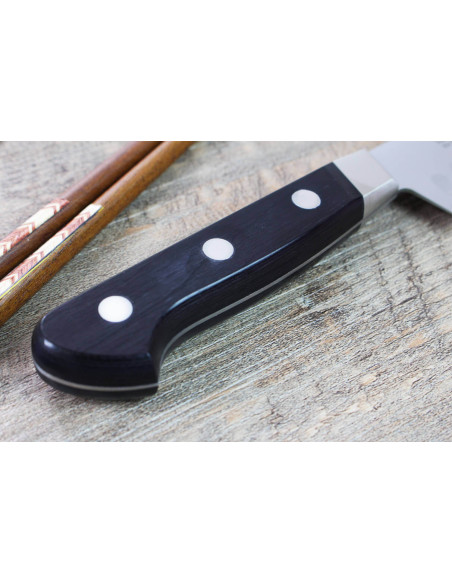 com convinhas japonês sujihiki Misono UX10 27cm
