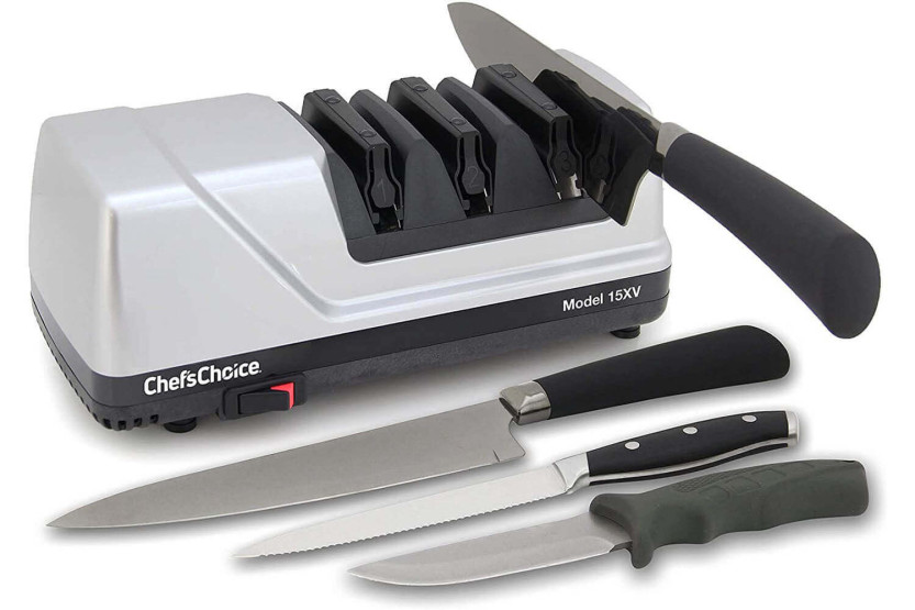 Chef's Choice Trizor XV CC15 affilacoltelli elettrico per coltelli europei e giapponesi