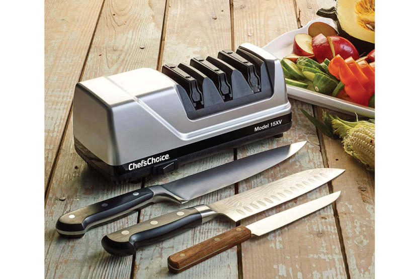 Afilador eléctrico Chef's Choice Trizor XV CC15 para cuchillos europeos y japoneses