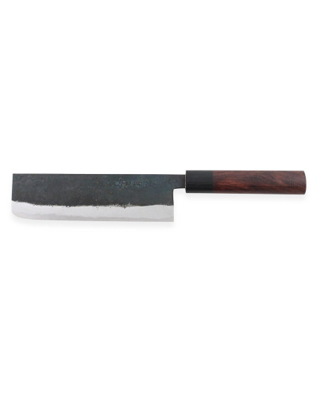 nakiri veitsi japonais artisanal Nishida Shirogami 17cm
