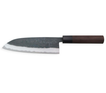 Japanisches handgefertigtes santokumesser Nishida Shirogami 18cm