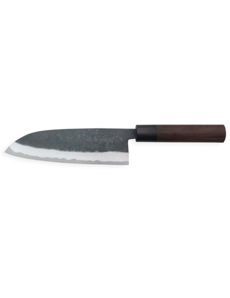 Nishida Shirogami 18 cm håndlavet japansk santokukniv