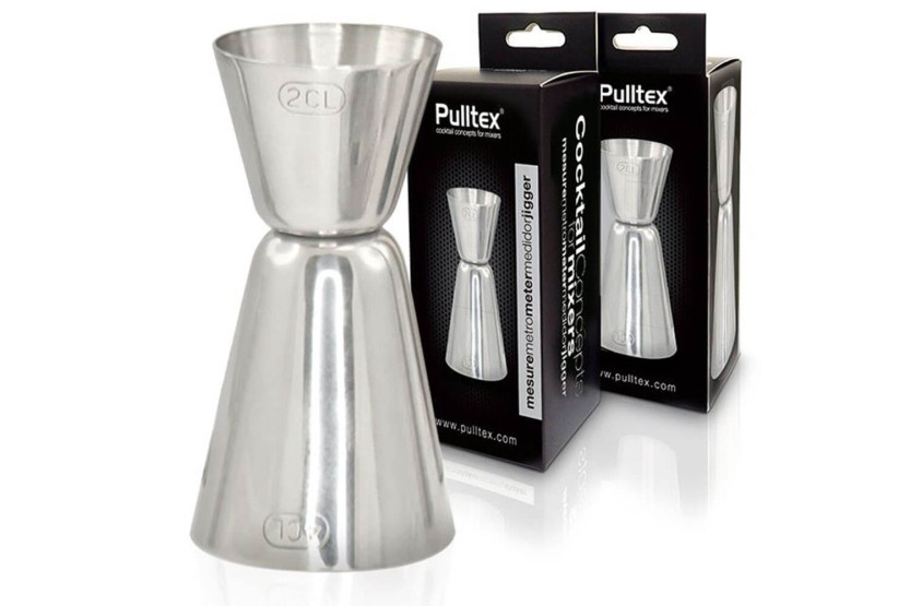 Cocktail dispenser Pulltex stainless steel 2 and 4 cl