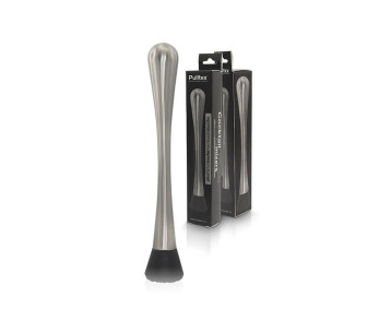 Pulltex roestvrijstalen cocktailstamper