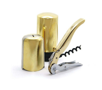 Juego de sacacorchos Pulltex de 3 piezas para vino y champán