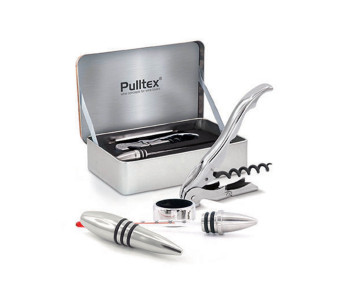 Pulltex Deluxe 4-osainen korkkiruuvisetti Pulltex Deluxe 4-osainen korkkiruuvisetti