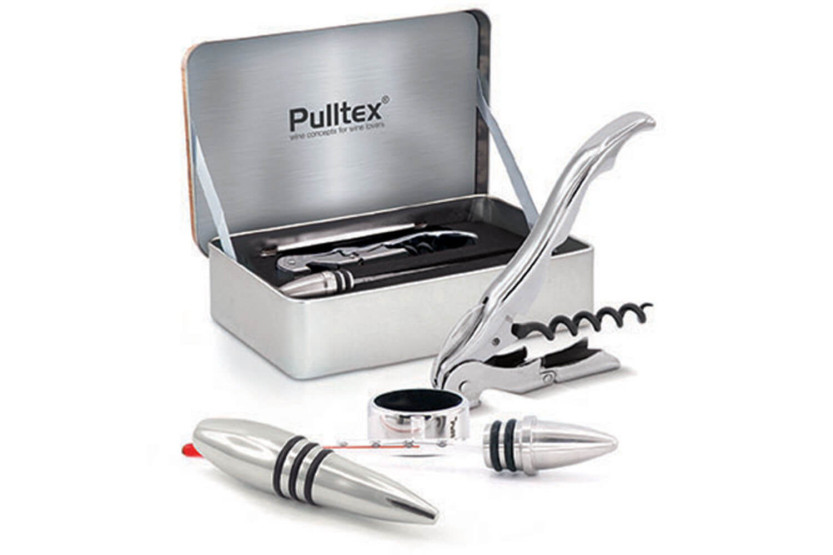 Pulltex Deluxe 4-delt korketrekkersett