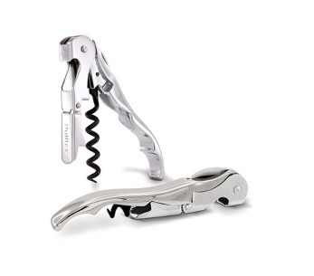 Pulltex kurkentrekkerset + etui + opbergdoosje Chroom 2