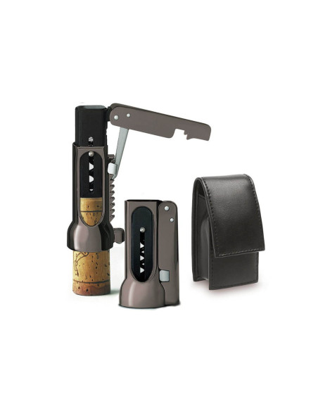 Pulltex Brucart Graphite korketrekker + gratis etui