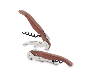 Sacacorchos Pulltext ClickCut efecto madera