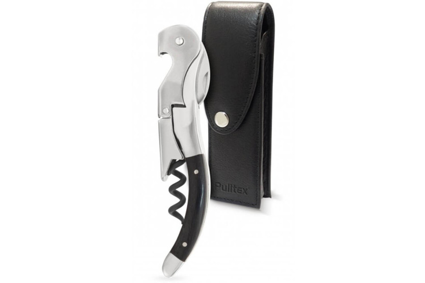 Saca-rolhas sommelier Pulltex Pulltap's Cordoba + estojo em pele grátis