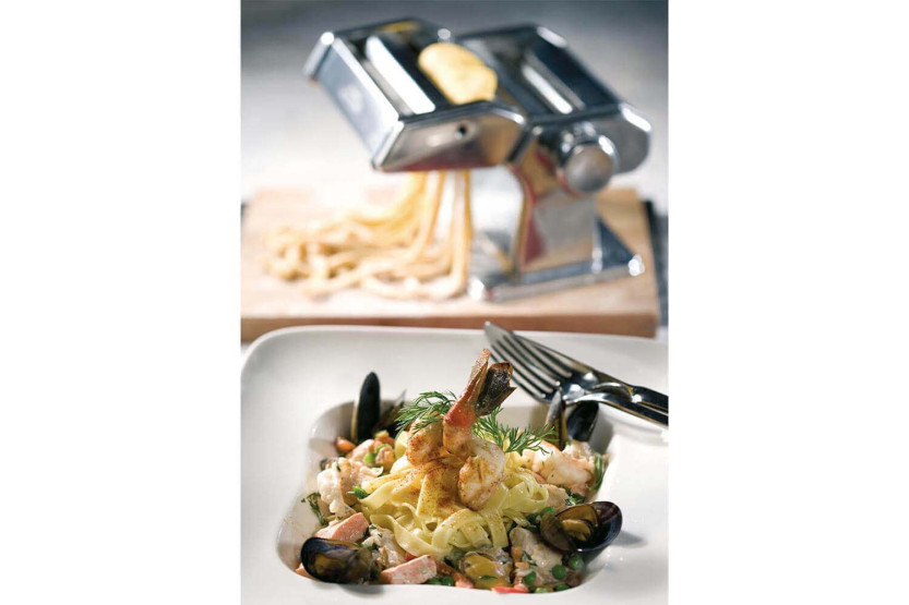Máquina de massa fresca Gefu Pasta Perfetta De Luxe + 3 acessórios