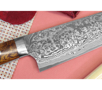 Takeshi Saji R2 Mosaik Damaskus 18cm Japansk bunka-kniv 2