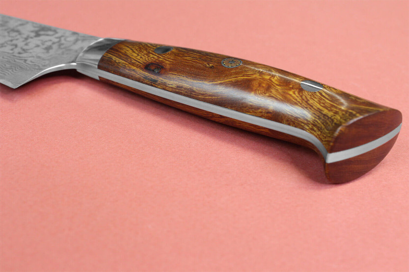 Coltello bunka giapponese da 18 cm Takeshi Saji R2 Damasco Mosaico