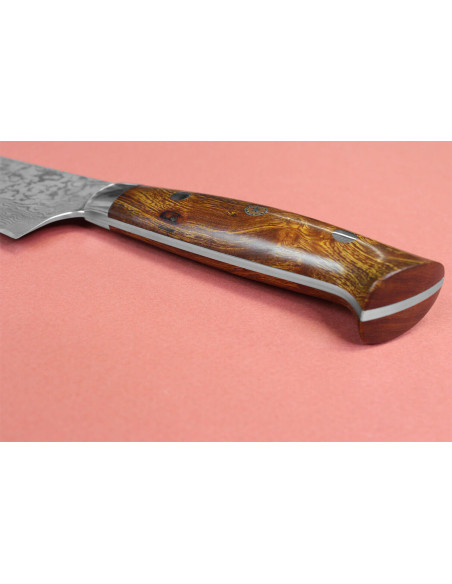 Coltello bunka giapponese da 18 cm Takeshi Saji R2 Damasco Mosaico
