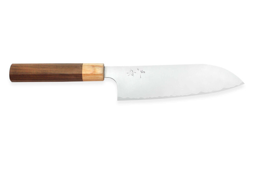 Kei Kobayashi SG2 Octágono 17cm Cuchillo santoku japonés hecho a mano