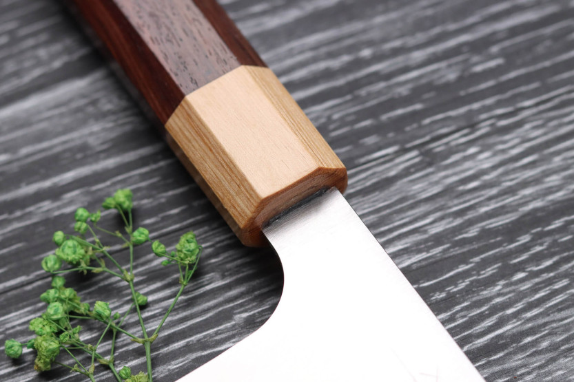 Kei Kobayashi SG2 Octágono 17cm Cuchillo santoku japonés hecho a mano