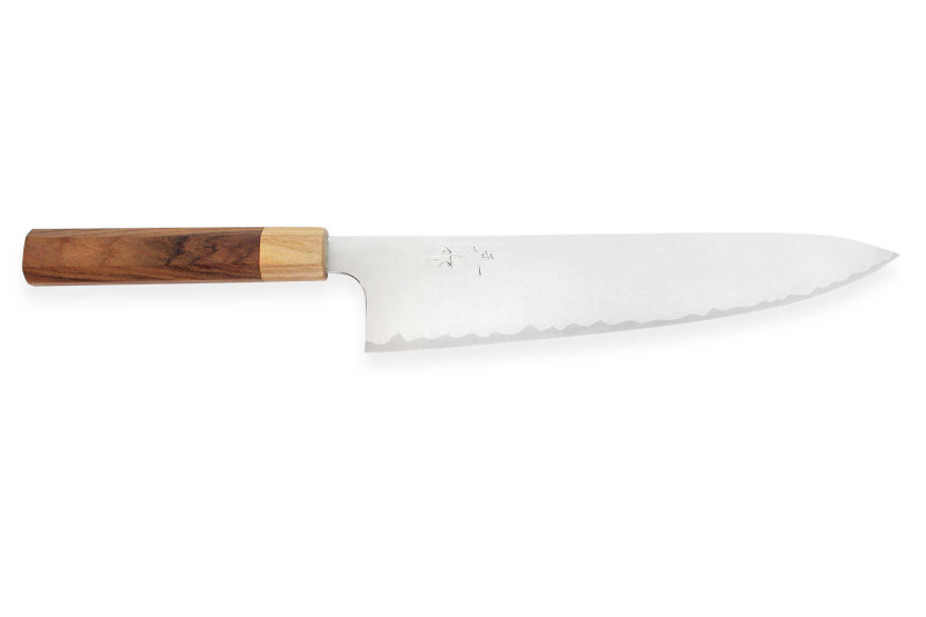 Kei Kobayashi SG2 Octagon 24cm käsintehty japanilainen kokki ' s veitsi