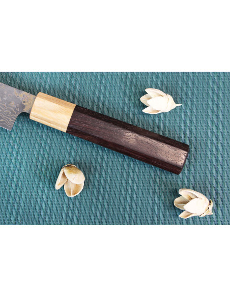 Takeshi Saji VG10 Gold 13,5cm handmade japanese Universal knife