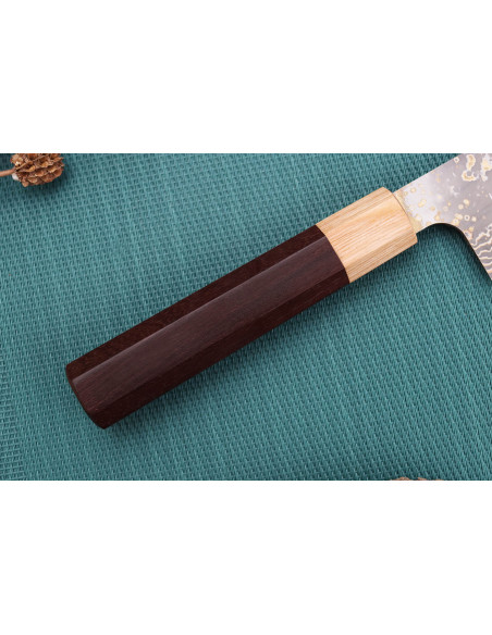 VG10 Gold Takeshi Saji 16,5 cm japansk santoku-kniv