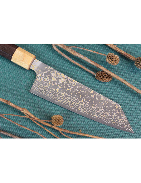 VG10 Oro 16,5 cm Takeshi Saji Coltello giapponese bunka