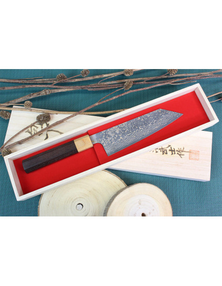 Faca bunka japonesa VG10 Gold 16,5cm Takeshi Saji
