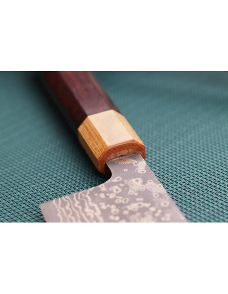 Takeshi Saji VG10 Gold 21 cm japansk kokkekniv, håndlavet