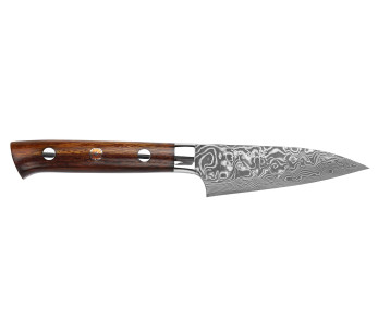 Takeshi Saji R2 Damas Mosaïque Japansk skalkniv 8cm