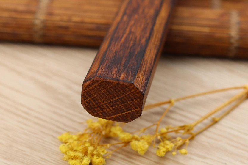 Wusaki Yoshi G3 oak 16,5cm japanese handmade nakiri knife