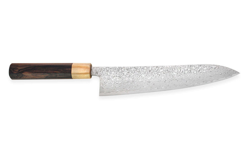 Tsunehisa SLD Damaskus 21 cm japansk kokkekniv