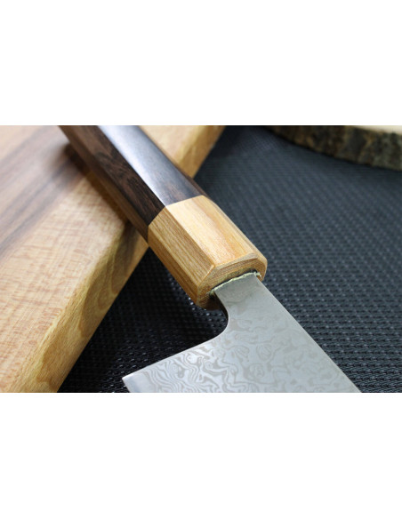 Tsunehisa SLD Damaskus 21 cm japansk kokkekniv