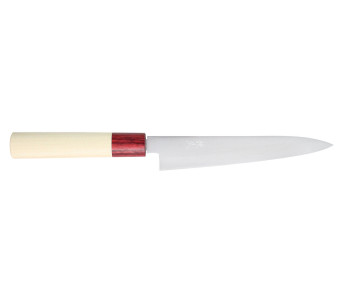 coltello universale giapponese Tsunehisa VG10 Honoki 15cm