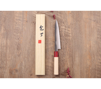 cuchillo universal japonesa Tsunehisa VG10 Honoki 15cm 2