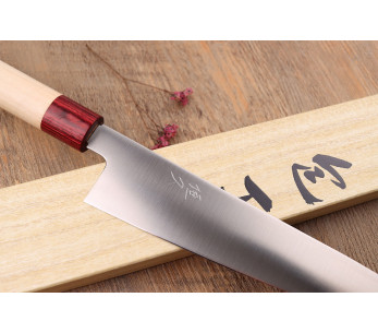 Tsunehisa VG10 Honoki 21cm japanilainen kokki ' s veitsi 2