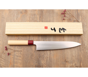 Tsunehisa VG10 Honoki 27cm japansk kockkniv 2