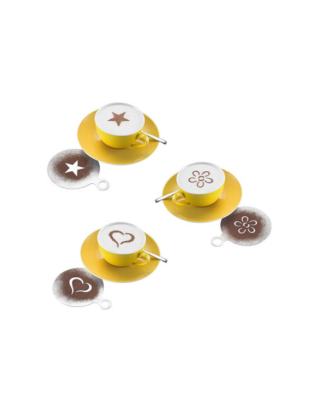 Set van 3 Westmark Cappuccino decoratiestencils