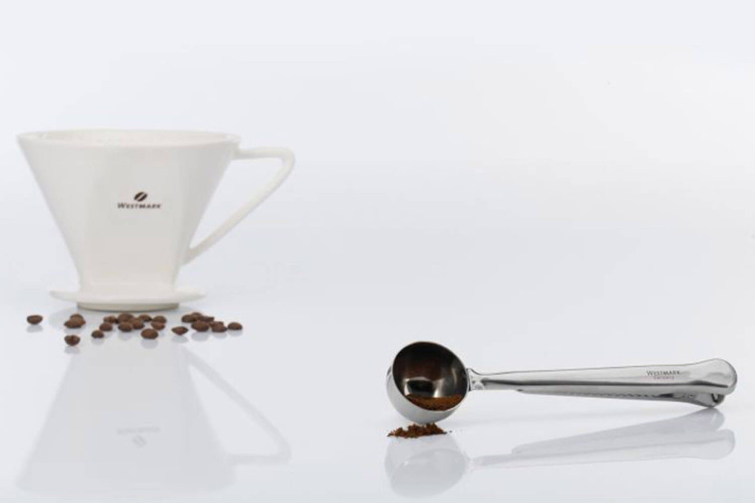 Westmark coffee measuring spoon with locking clip