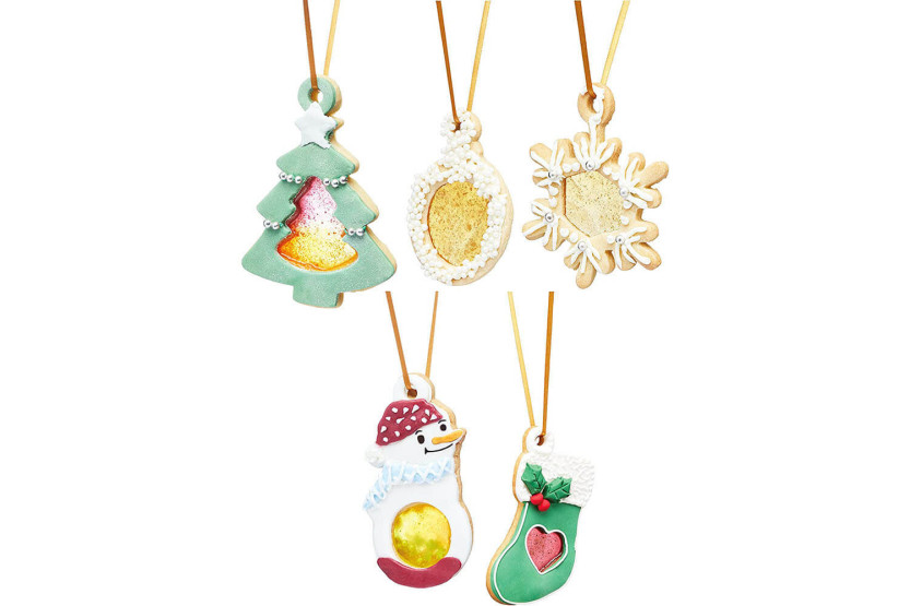 Kitchen Craft 5-piece stained glass effect pastry kit