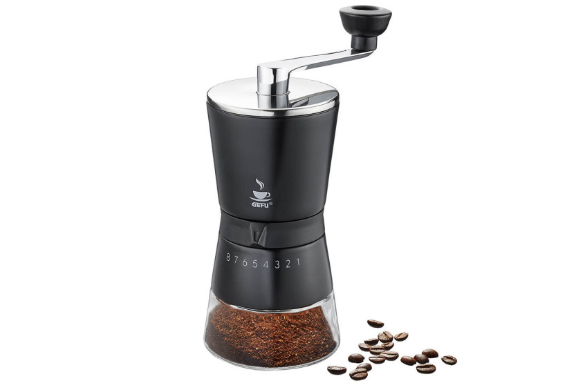 Gefu Santiago manual coffee grinder with 8 degrees of grind
