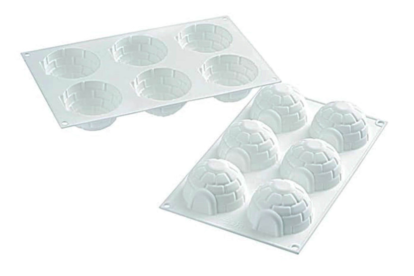 Siliconen mal professionnel Silikomart Silicon Flex 6 iglo's